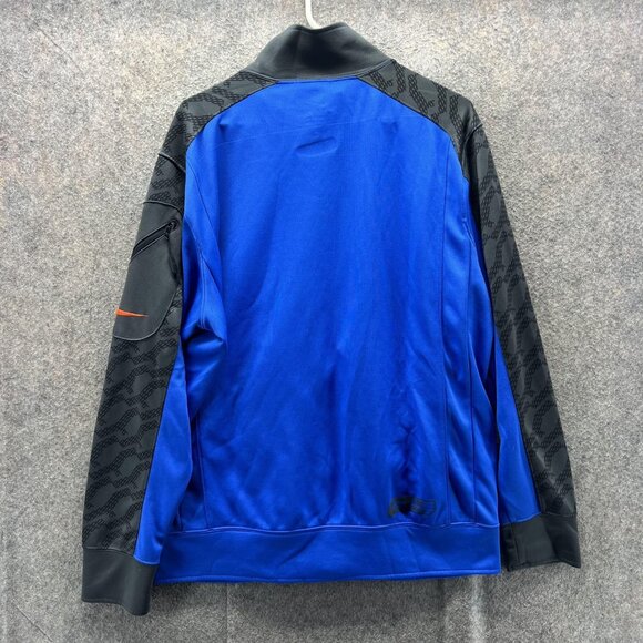 Florida Gators Jacket Mens Large Blue NCAA Football Nike Dri Fit Full Zip Track - Picture 2 of 10